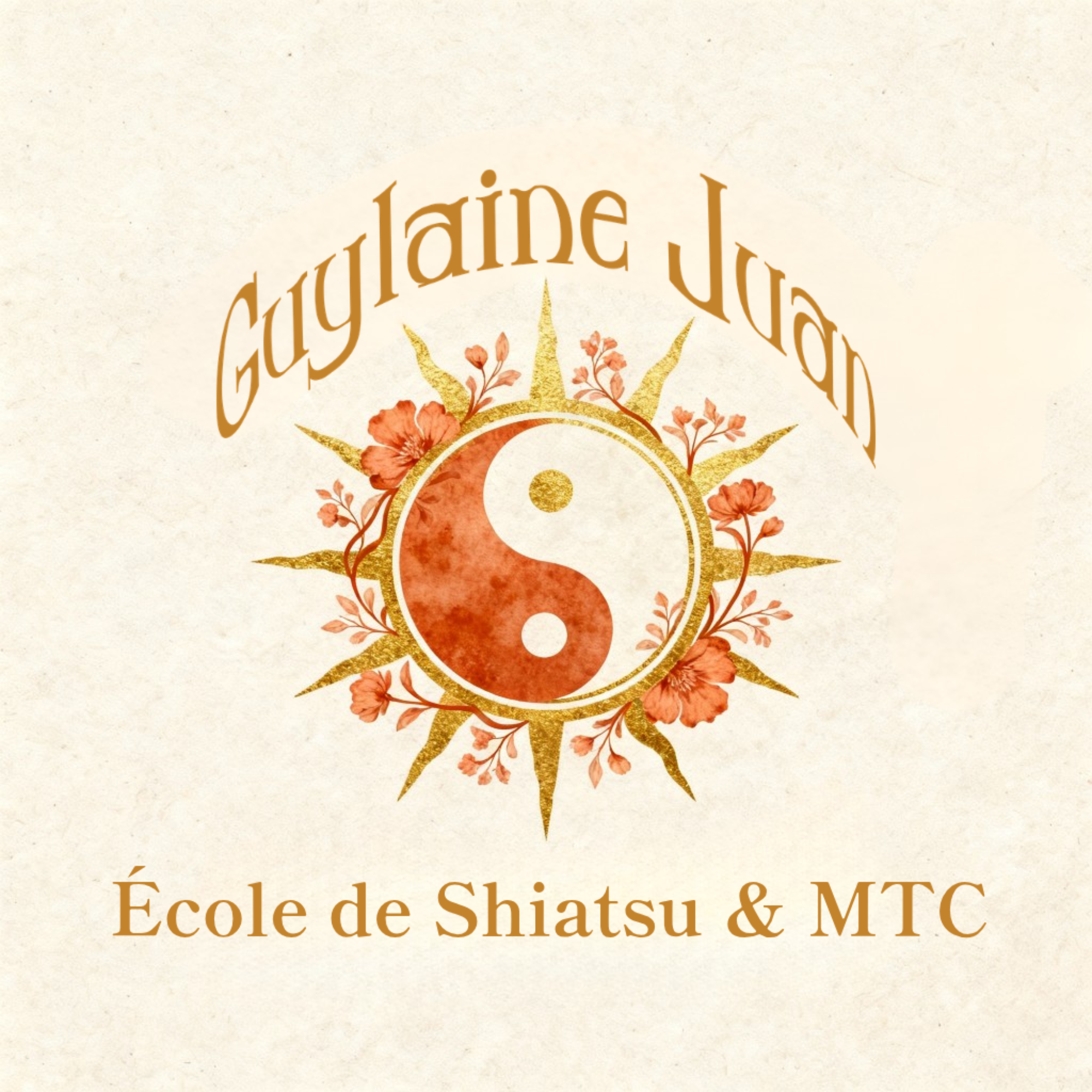 Logo de Guylaine Juan, shiatsu leadership et médecine traditionnelle chinoise