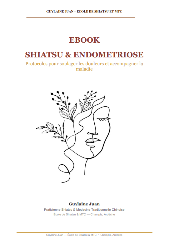 Ebook Shiatsu pour accompagner l'endométriose et soulager les douleurs